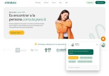 Mindora: plataforma y experiencia del paciente